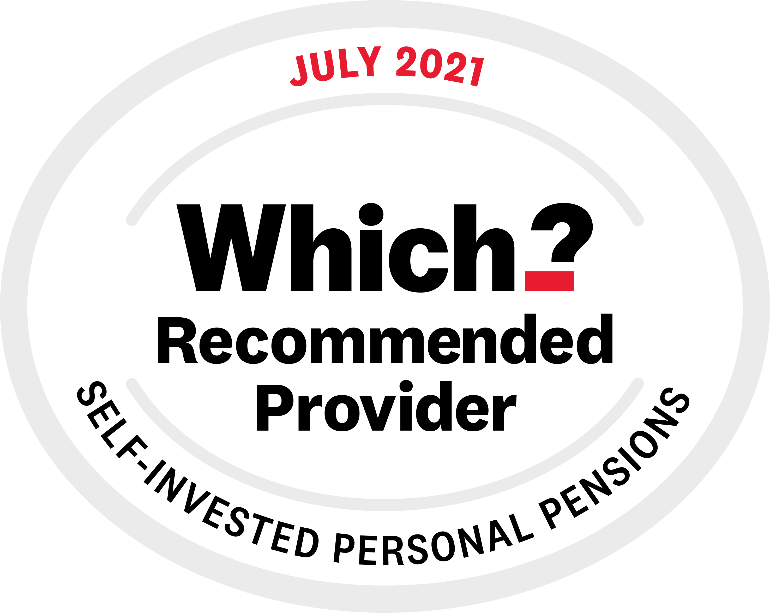AJ Bell Youinvest Which? Recommended provider - Self-Invested Personal Pensions July 2021 